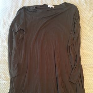 Army Green Piko Dress